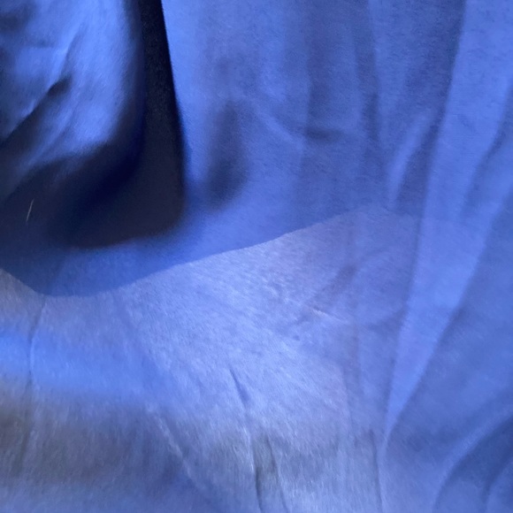 Contemporaine | V-Neck Blouse - M, Blue - Picture 8 of 8